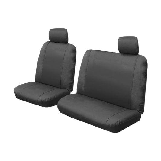 Canvas Seat covers suits Toyota Landcruiser Ute HZJ75RP/FJ75RP/FZJ75RP 1992-2000 OUT6492CHA