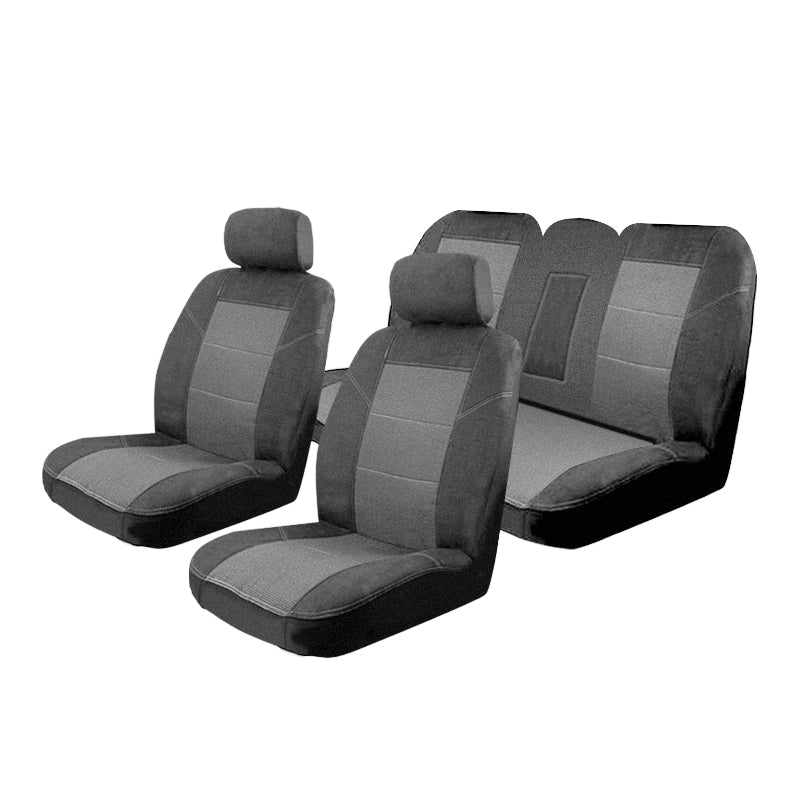 Velour Seat Covers Suits Holden Commodore Sedan VT-VZ  8/1997-7/2006 Executive Acclaim Deploy Safe EST6147CHA