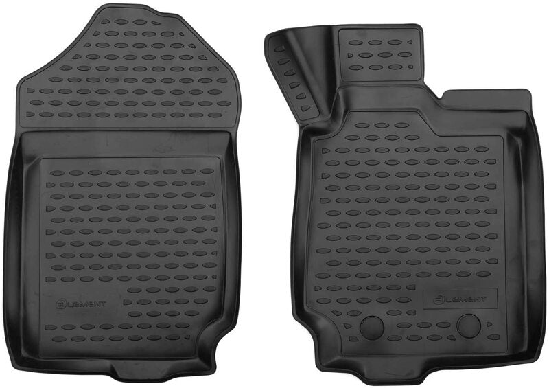 3D Rubber Floor Mats Suits Ford Ranger Single/Xtra Cab 2011-2019 2 Piece EXP.NLC.3D.16.65.210k