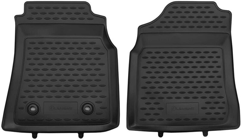 3D Rubber Floor Mats suits Toyota Hilux Single Cab 2011-On 2 Piece EXP.NLC.48.59.210k