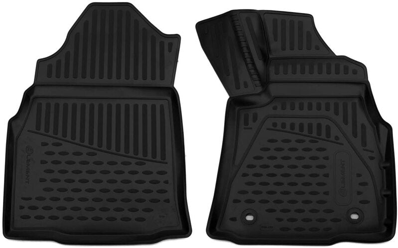 3D Rubber Floor Mats suits Toyota Hilux Auto Single Cab 2016-On 2 Piece EXP.ELEMENT3D48153210KF