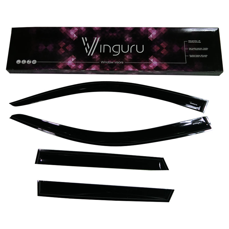 Vinguru Weathershields Suits Ford Kuga I 2013-On 4 Piece AFV90721