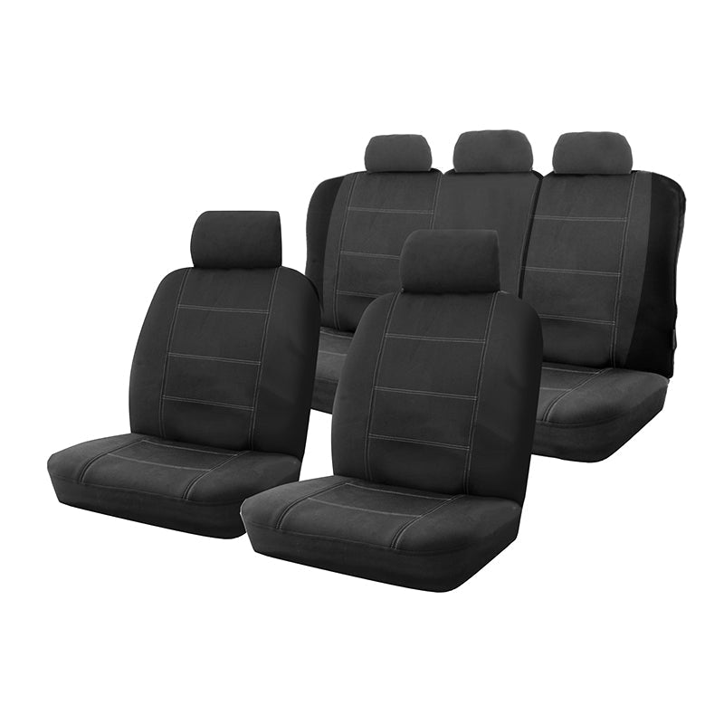 Wet N Wild Neoprene Seat Covers Set Suits Holden Commodore ZB LT 4 Door Wagon 10/2017-2020 2 Rows