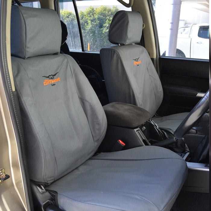 Tuffseat Canvas Seat Covers Suits Nissan Navara D40 ST Series 6 Dual Cab 11/2011-12/2014