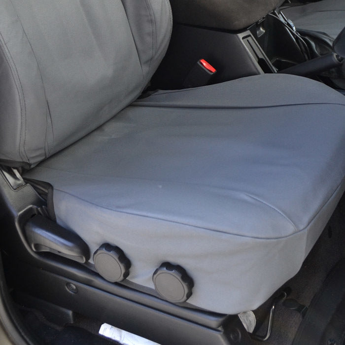 Tuffseat Canvas Seat Covers Suits Nissan Navara D40 ST Series 6 Dual Cab 11/2011-12/2014