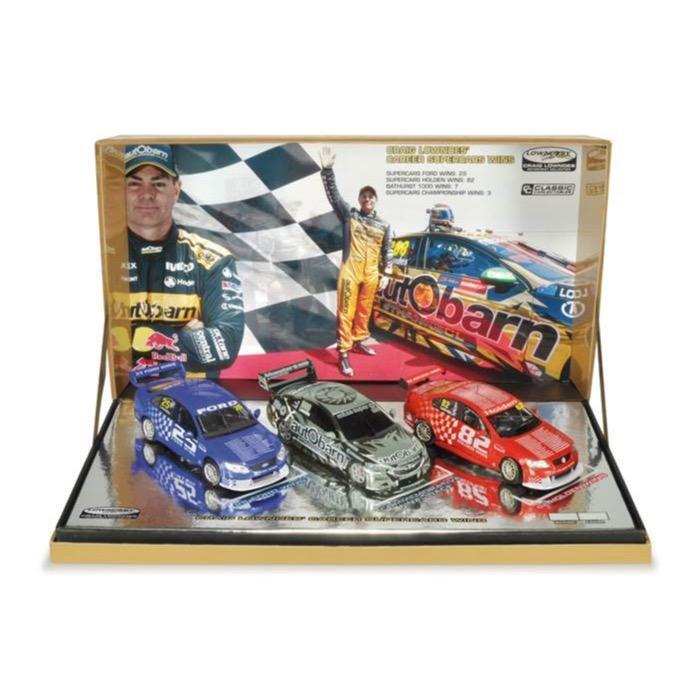 1:43 Craig Lowndes Retirement Collection Career Super Car Wins Triple Set 43673