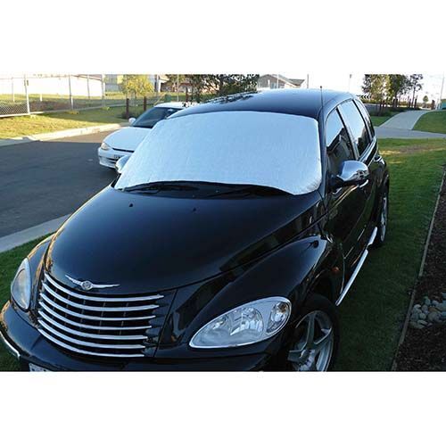 Exterior Silver Windscreen Sun Shade Sunshade 180cmX70cm RG2608