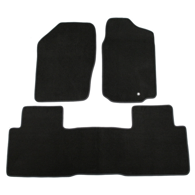 Tailor Made Floor Mats Suits Nissan Navara D40 RX Dual Cab 12/2005-4/2010 Custom Fit Front & Rear