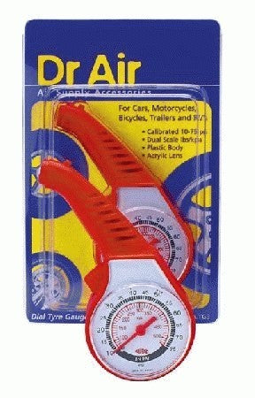 Tyre Gauge Dial Type Lbs/Kpa TG3