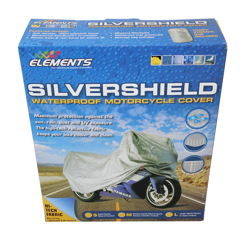 Silvershield Motorcycle Bike Cover 100% Waterproof X-Large Over 1000CC MCW1500