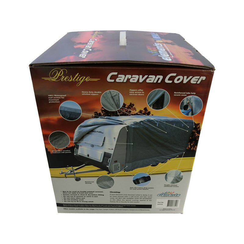 Prestige Caravan Cover 22Ft - 24Ft 6.6M - 7.3M Waterproof UV Protect CCV24