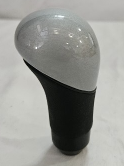 Momo Pomelli Shadow Techno Black/Silver Gear Shift Knob 4815