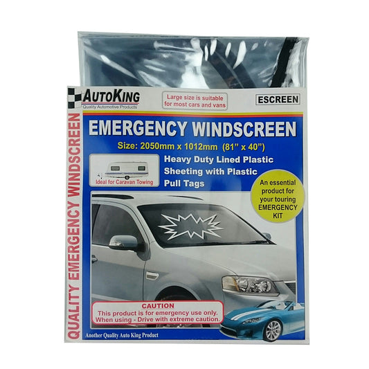 Emergency Windscreen For Cars/4x4/Caravan Towing New