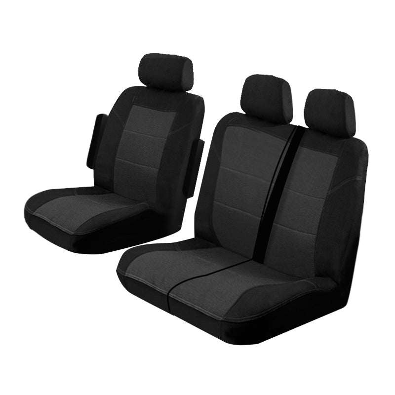 Esteem Velour Seat Covers suit Volkswagen Crafter Runner MWB/LWB Van 8/2017-On 1 Row