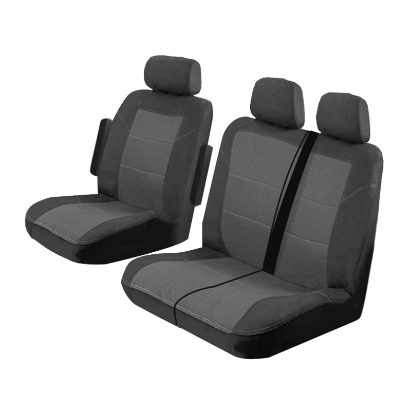 Esteem Velour Seat Covers suit Volkswagen Crafter Runner MWB/LWB Van 8/2017-On 1 Row