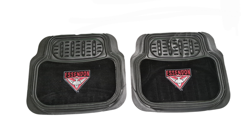 AFL Floormats Essendon Bombers Set Of 4