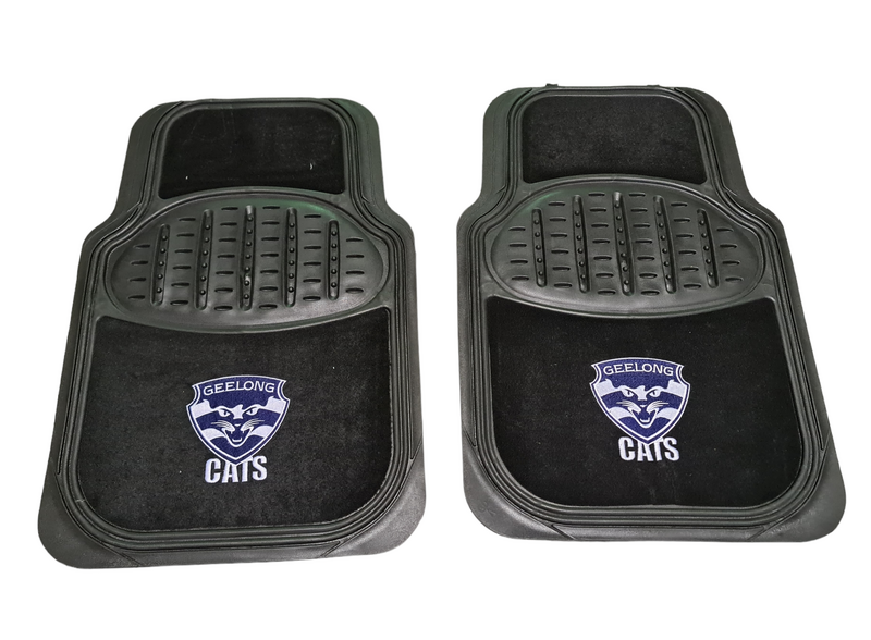 AFL Floor Mats Geelong Cats Set Of 4