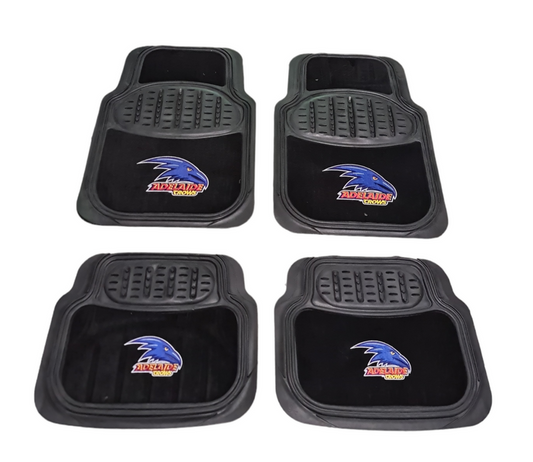 AFL Floormats Adelaide Crows Set Of 4 Mats