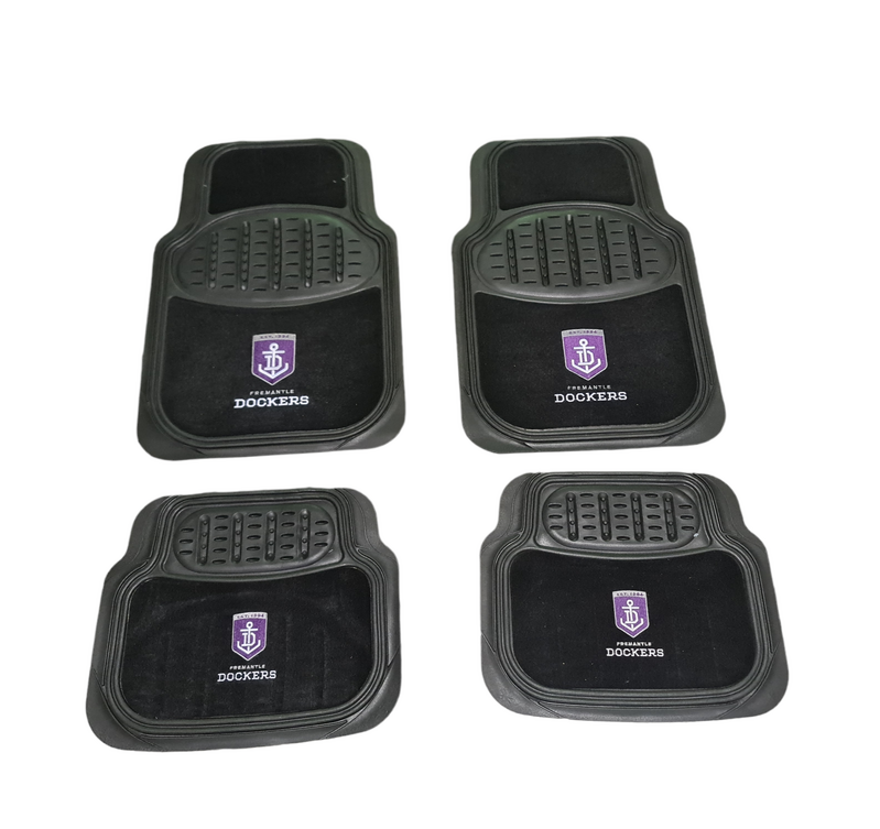 AFL Floormats Fremantle Dockers Set Of 4