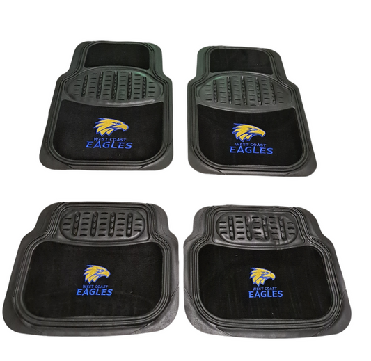 AFL Floormats West Coast Eagles Set Of 4