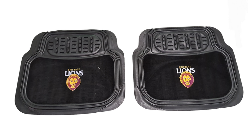 AFL Floormats Brisbane Lions Set Of 4