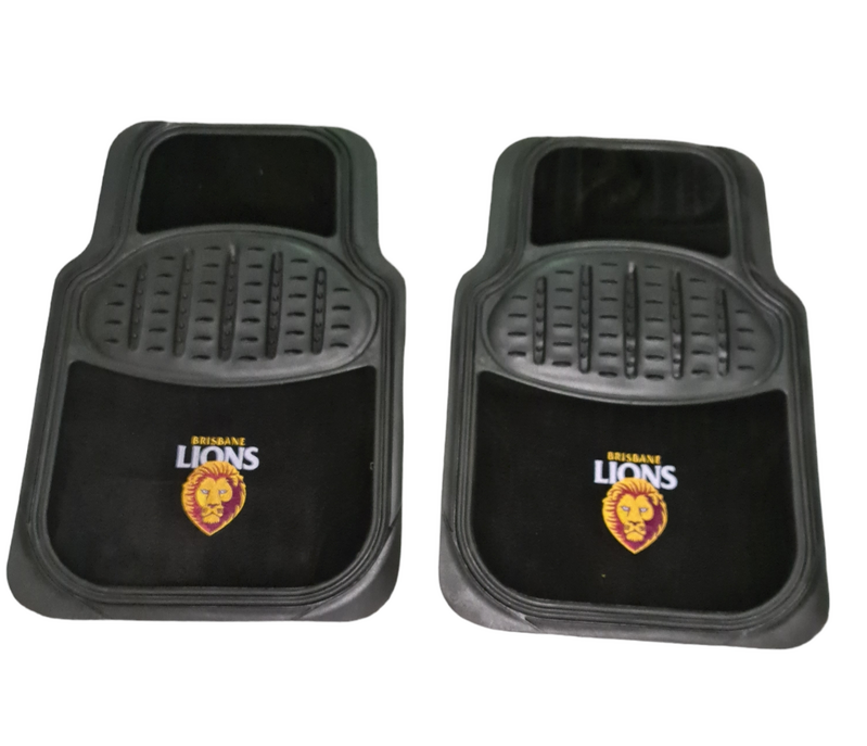 AFL Floormats Brisbane Lions Set Of 4