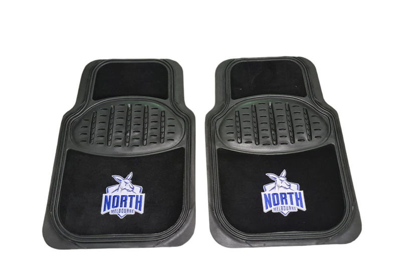 AFL Floormats North Melbourne Kangaroos Set Of 4