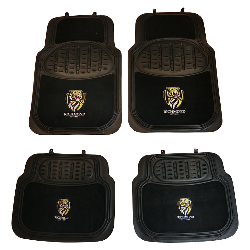 AFL Floormats Richmond Tigers Set Of 4