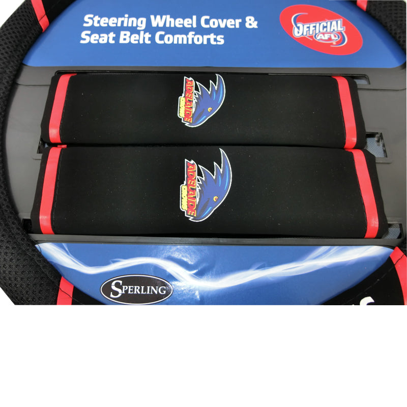 AFL Adelaide Crows Steering Wheel Cover