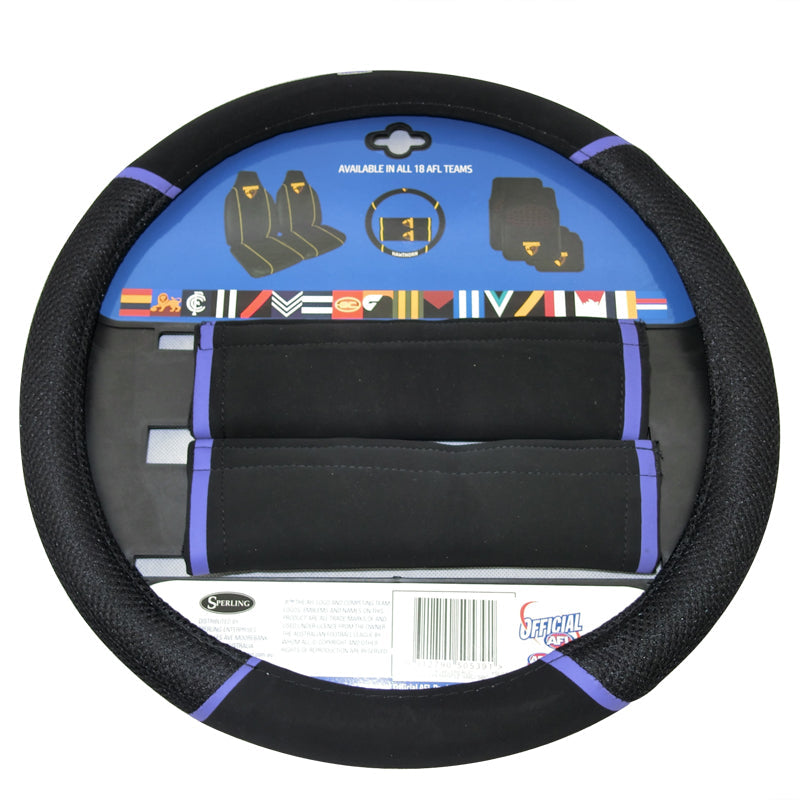 AFL Fremantle Dockers Steering Wheel Cover