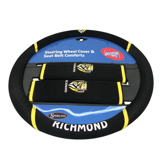 AFL Richmond Tigers Steering Wheel Cover