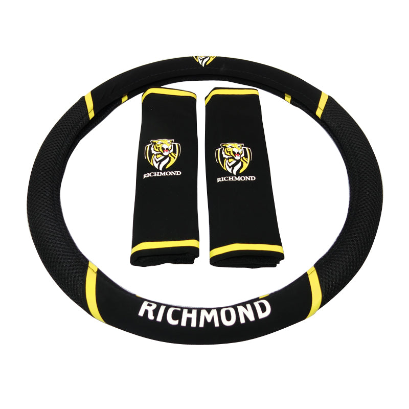 AFL Richmond Tigers Steering Wheel Cover