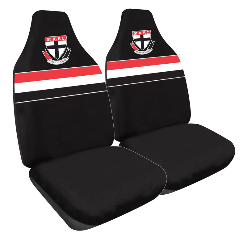 AFL Seat Covers St Kilda Saints Size 60 Front Pair