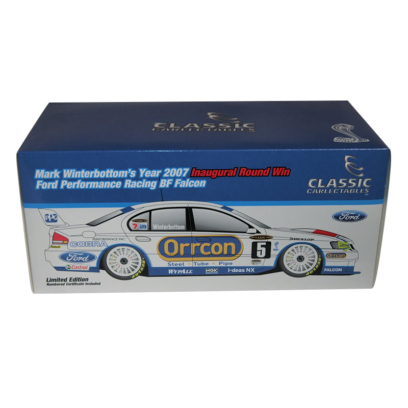 1:18 Mark Winterbottom 2007 Bahrain Winner FPR BF Falcon 18379