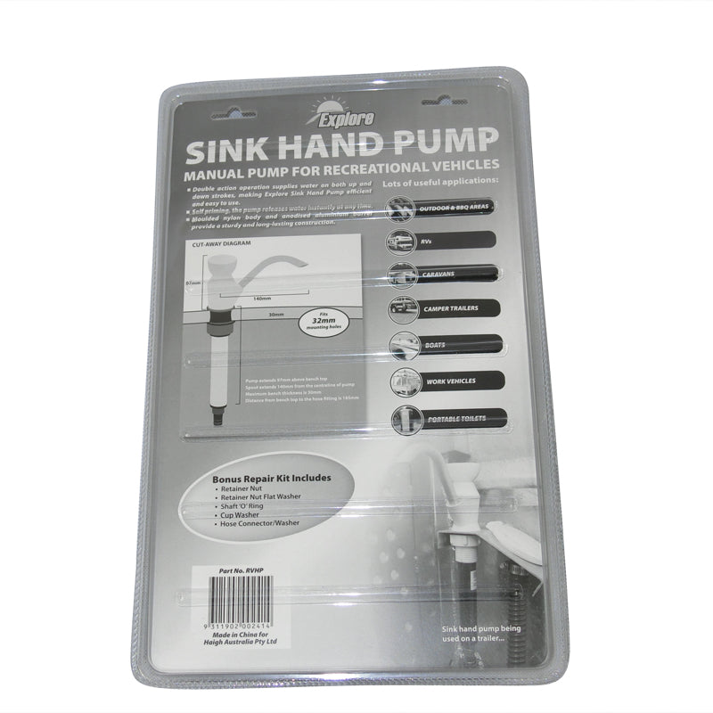 Caravan Motorhome Sink Hand Pump Suits Trojan & Bretha RVHP