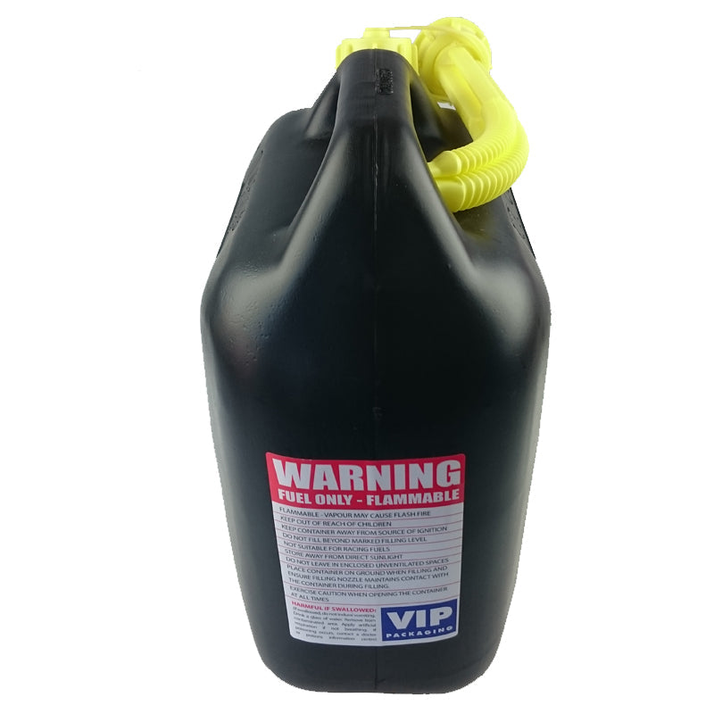 Fuel Safe' Heavy Duty Plastic Fuel Can 10 Litre - Black FC10B