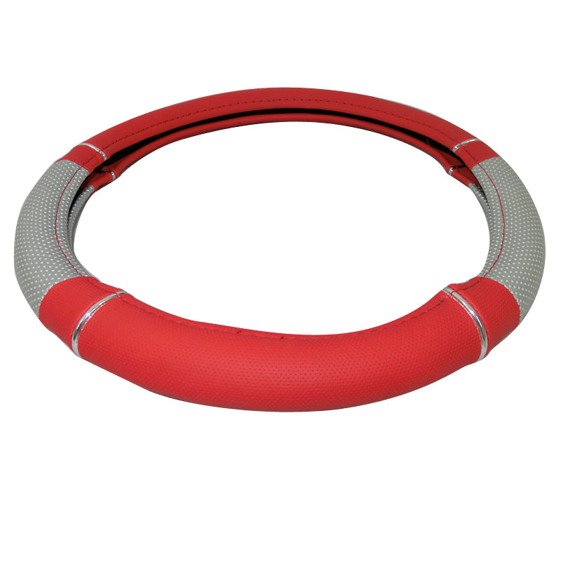 Boost Steering Wheel Cover 15 inch Diameter Red