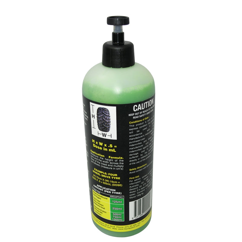 Liquid Patch 1 Litre Tyre  Repair Puncture Sealant LP1