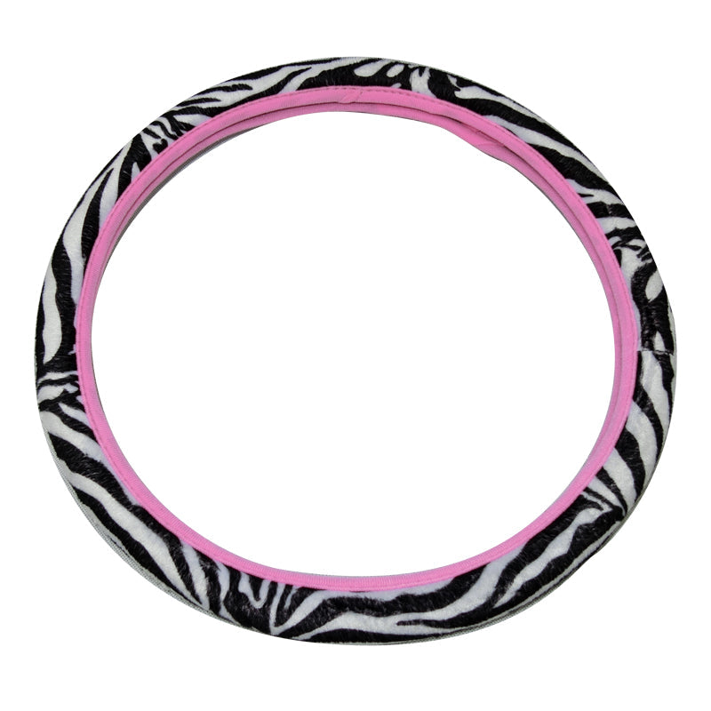 Hot Zebra Steering Wheel Cover