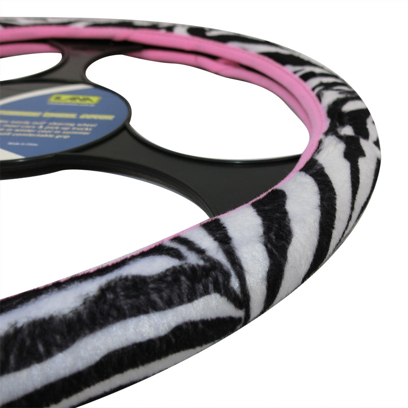 Hot Zebra Steering Wheel Cover