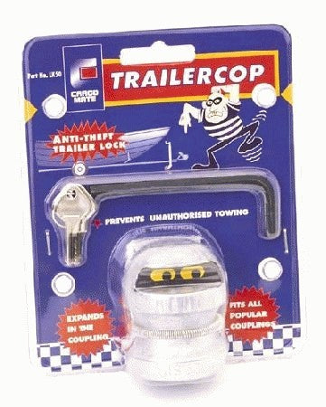 Trailer Lock: Trailer Cop Tow Ball Lock LK50