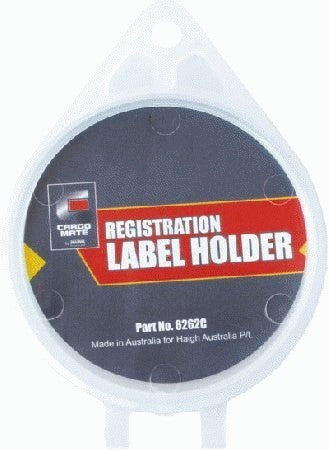 Plastic Rego Label Holder WA  6261B