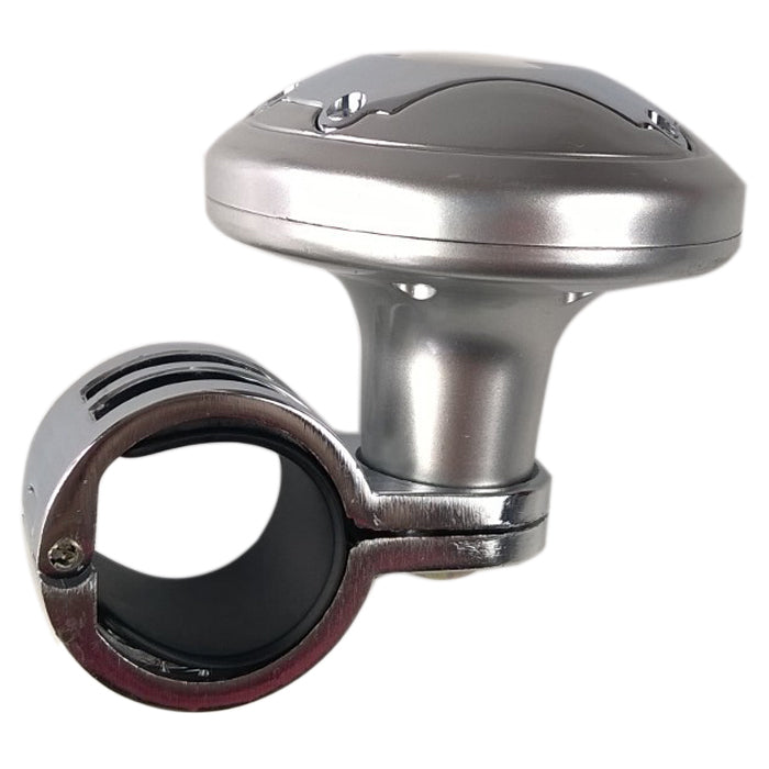 Steering Wheel Knob-Power Handle Silver PH2418