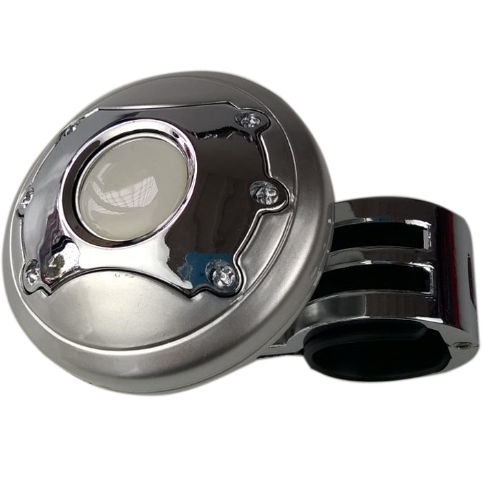 Steering Wheel Knob-Power Handle Silver PH2418