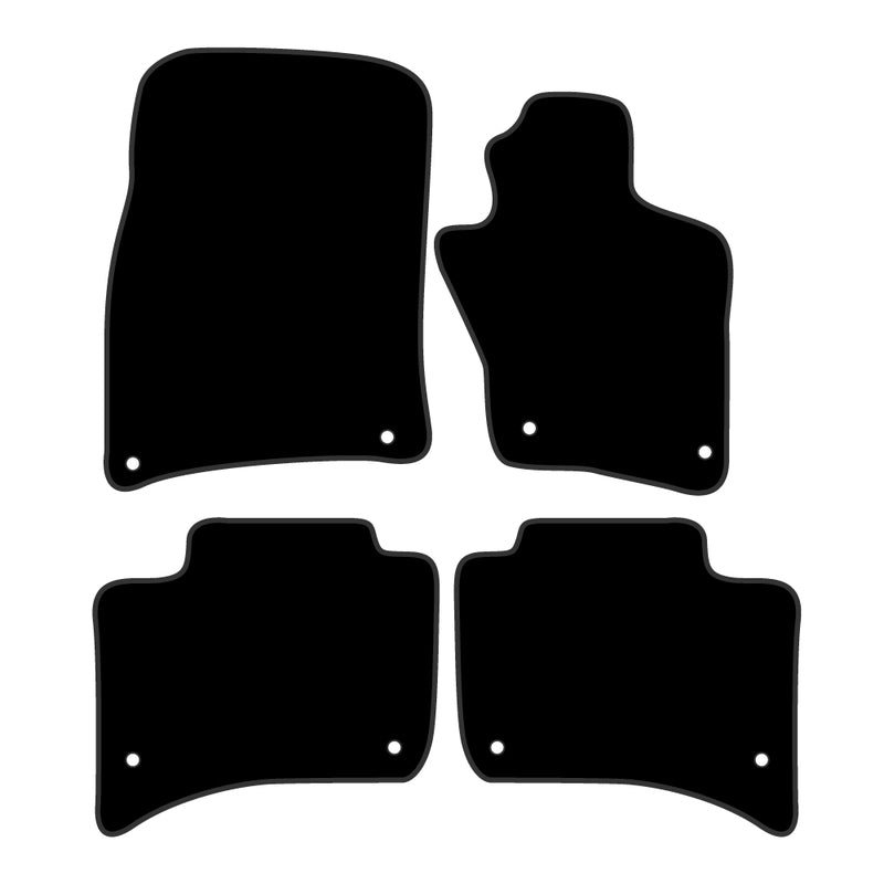 Tailor Made Floor Mats Suits Volkswagen VW Touareg 2011-2018 Custom Front & Rear