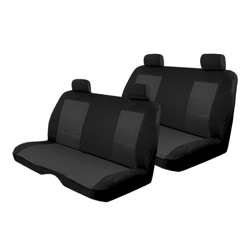 Custom Made Esteem Velour Seat Covers Suits Holden Rodeo DX / LX Ute 1997-2002 2 Rows