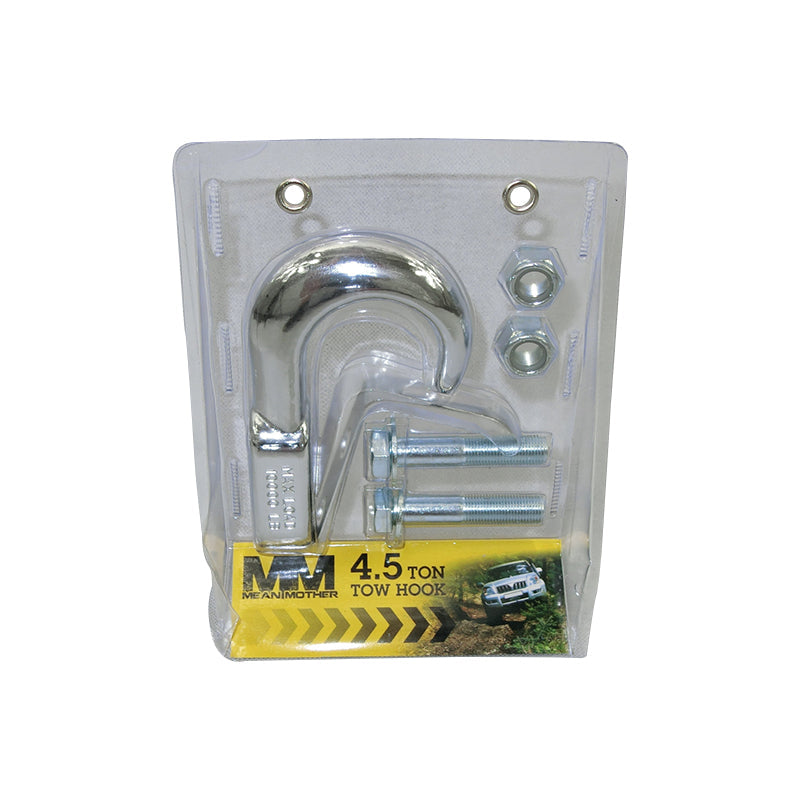 Mean Mother Chrome Tow Hook 4500Kg MMHKC