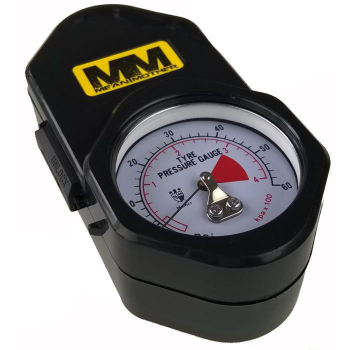 Mean Mother Pressure Tire Tyre Gauge 60Lb 0 - 60 Psi MMTG60