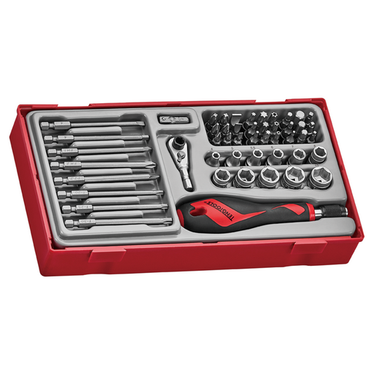 Teng Tools Socket & Bit Set 49 Piece TTMDQ49