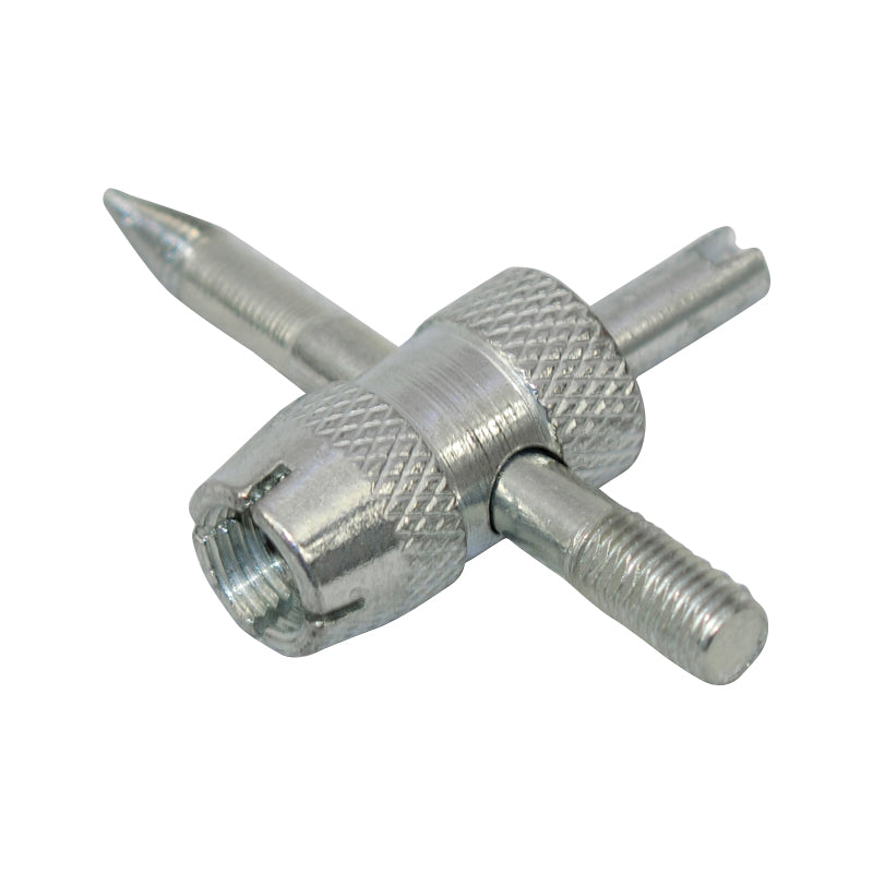 4 Way Tyre Valve Key/Valve Tool